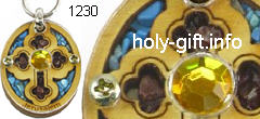 מחזיקי מפתחות לנוצרים עם חרוזי זכוכית דמוי סברובסקי